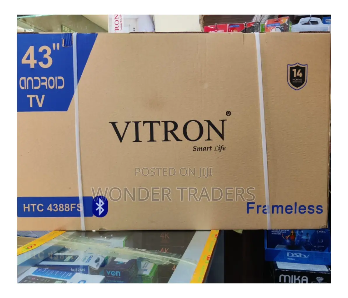Tv Vitron 43 Inches Smart Tv Bluetooth Connect