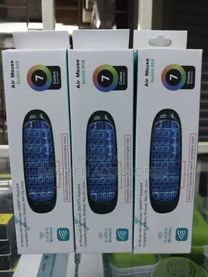 Fly Air Mouse Wireless Backlit Keyboard Rechargeable