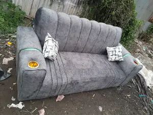 Velvet Morden Grey Three Seater on Sale