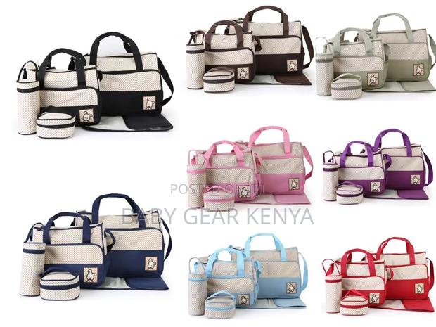 5 in 1 Diaper Bag*Dotted - main view