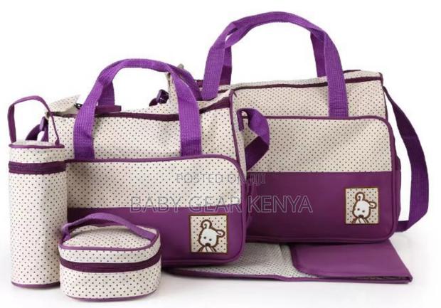 5 in 1 Diaper Bag*Dotted - thumbnail 2