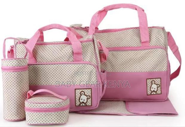 5 in 1 Diaper Bag*Dotted - thumbnail 4