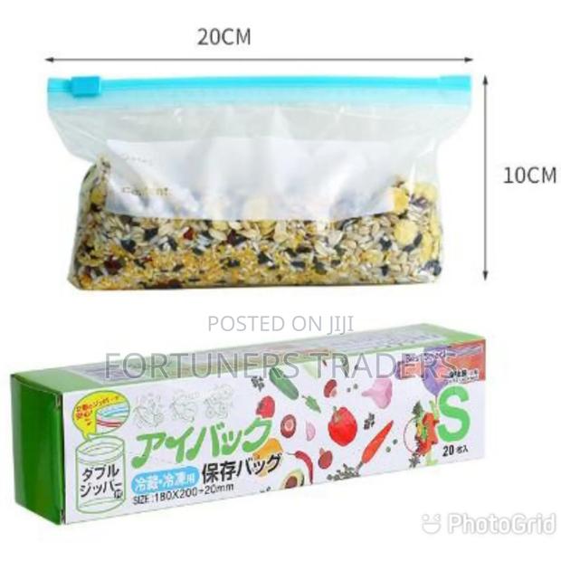 Reusable Fridge Bags With Zipper and Box Packing
