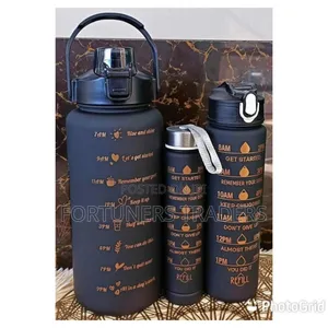 3 in 1 Water Bottle ,.