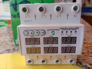 Digital Adjustable Voltage Protector Device 100a Three Phase