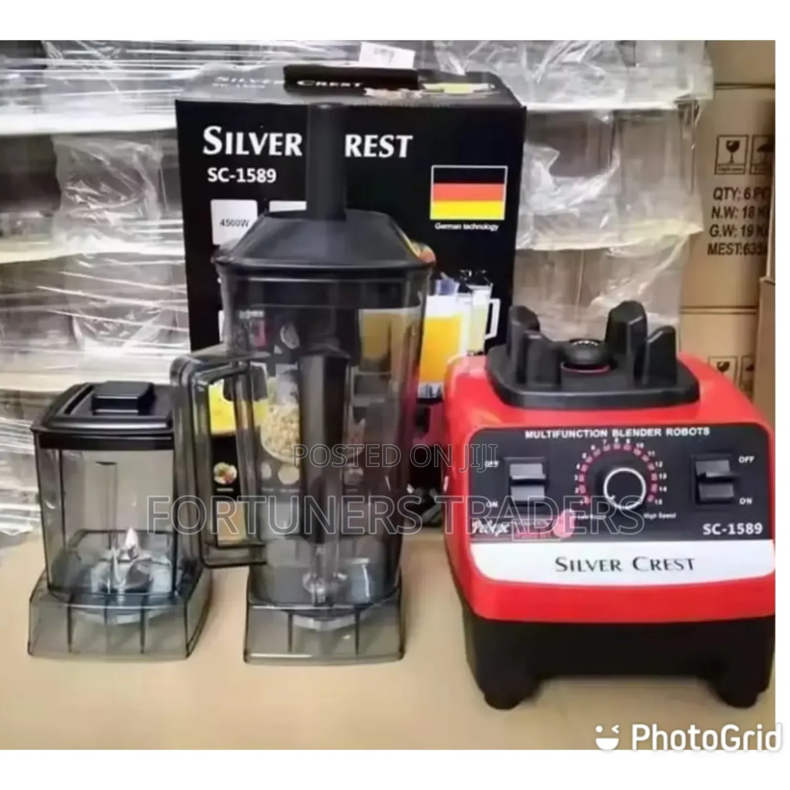 2 in 1 Silver Crest Commercial Blender