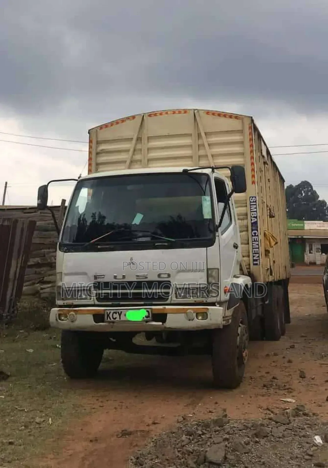 Mguu Kumi Coverbody Truck Available for Transport Errands