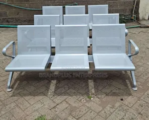 Unpadded Link Chair/Waiting Chair