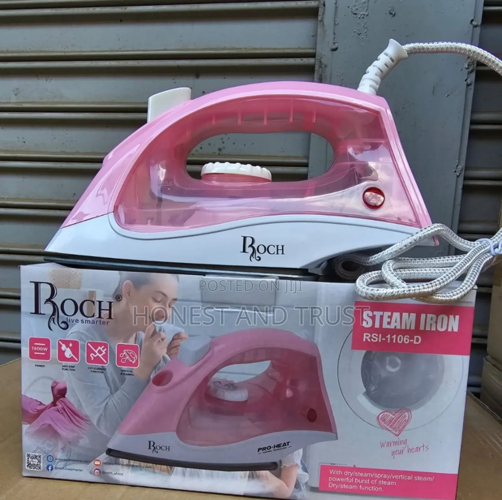 Roch Steam Iron Box