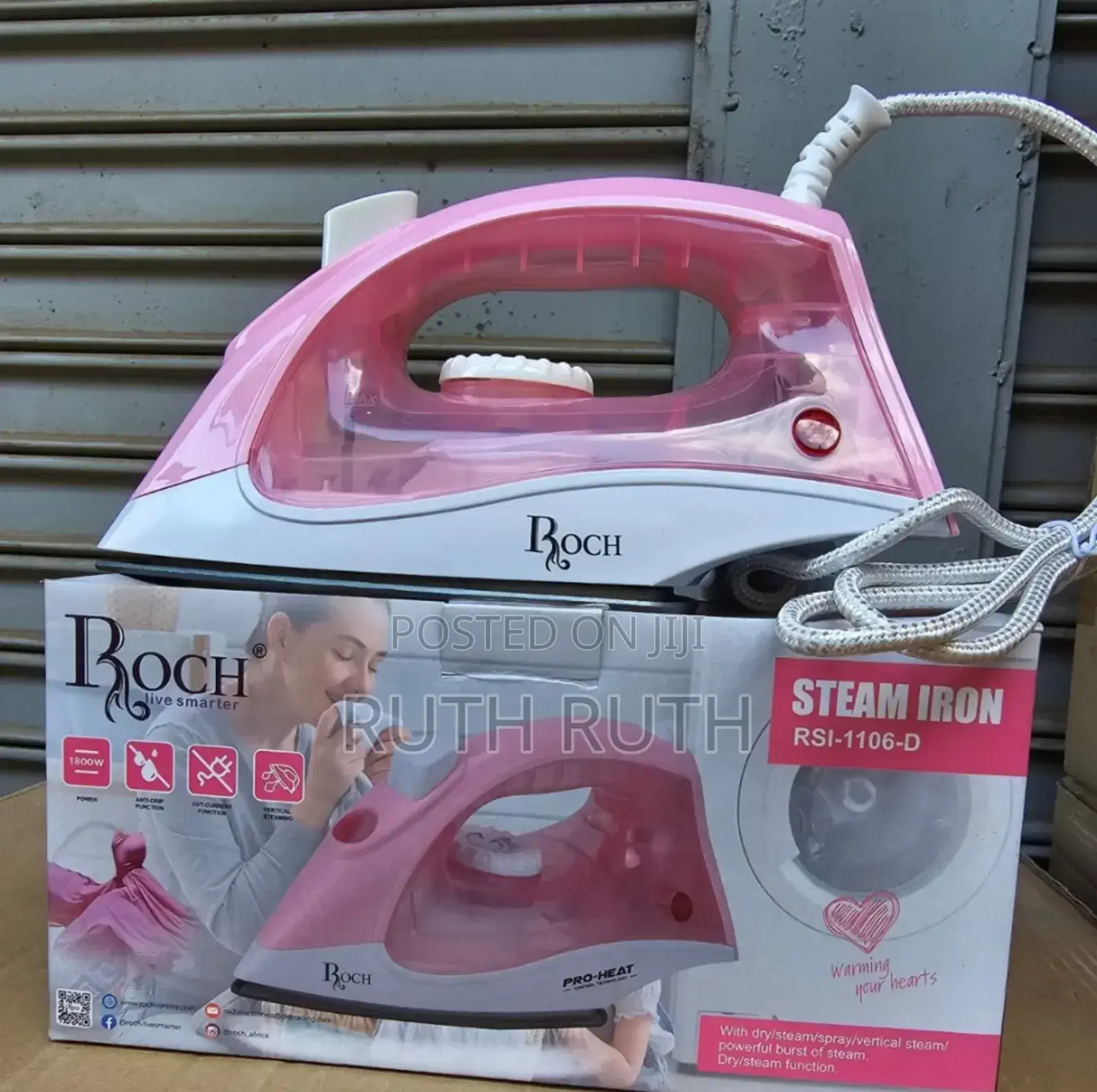 Roch Steam Iron Box