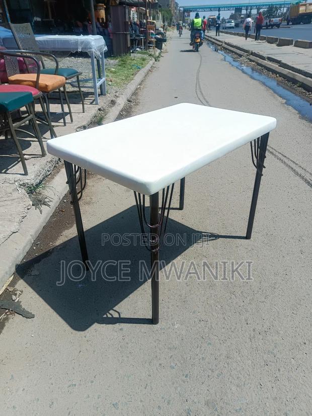 Dinning Table, 2 Seater Cream Marble White  - thumbnail 2
