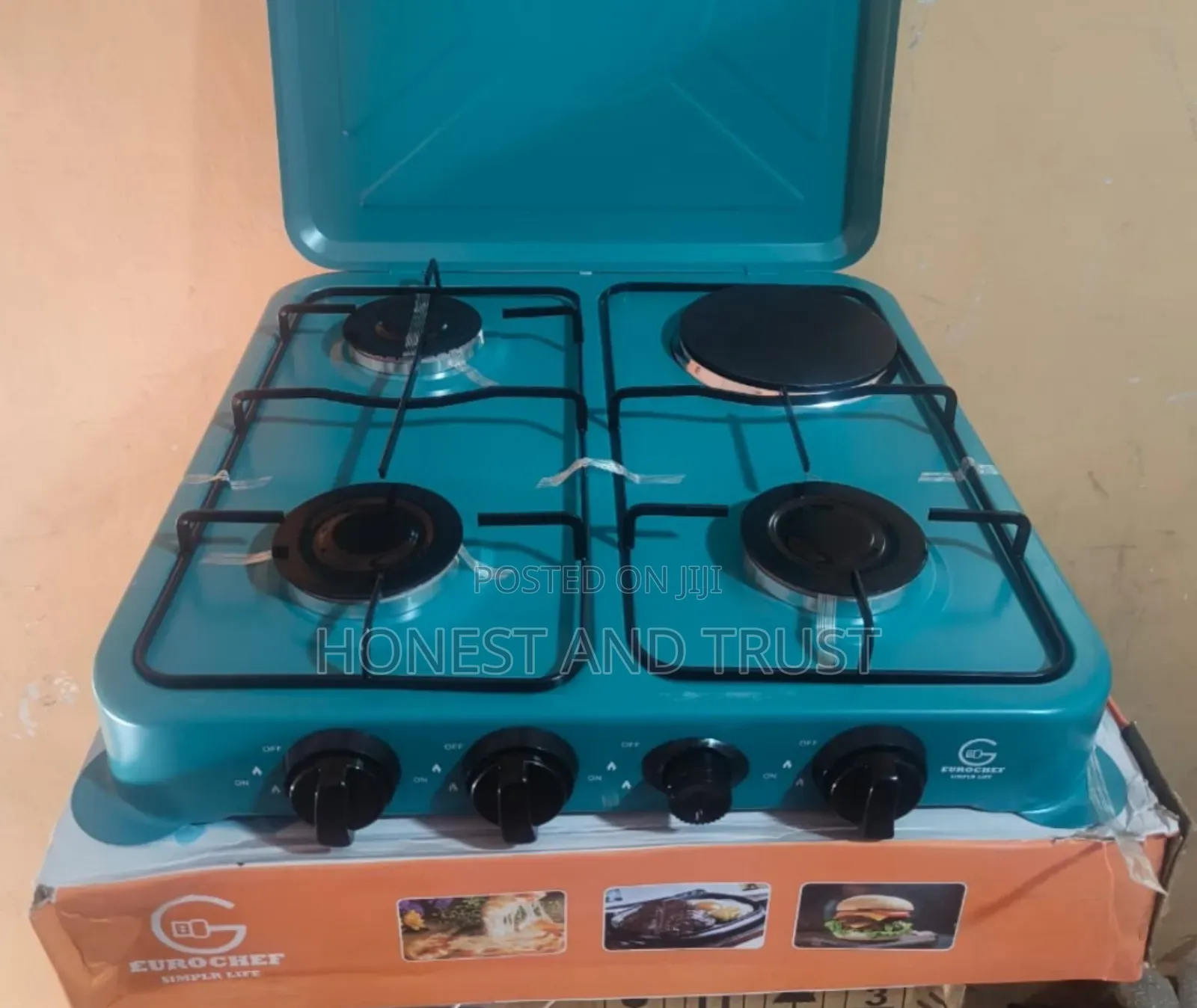 Eurochef 3+1 Table Top Cooker