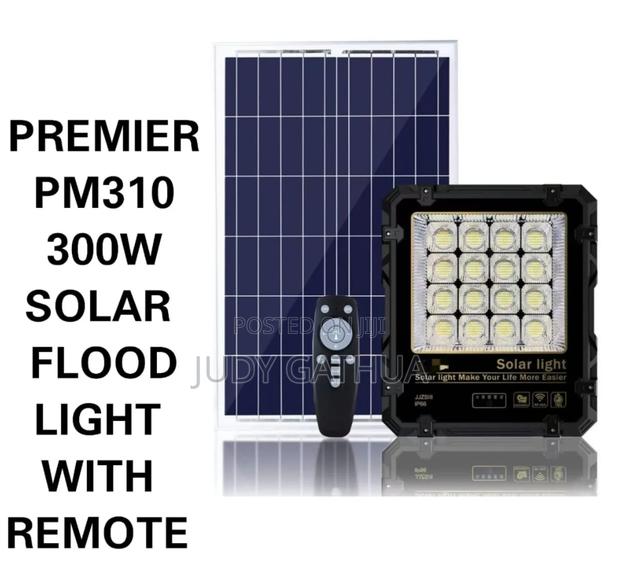 300watt Solar Light With Remote - main view
