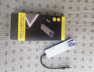 5 in 1 Usb Type C Hub Hdmi Usb C Rj45 Lan Adapter