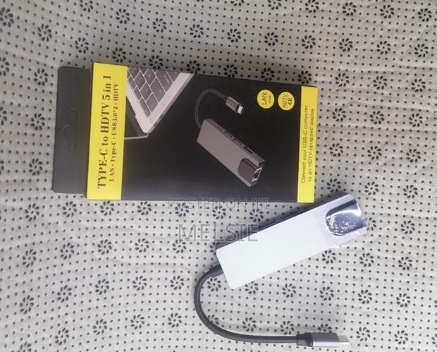 5-in-1 Type C Hub Usb 3.0 Sd Tf Card Reader Usb C Hub