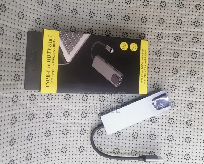 5-in-1 Type C Hub Usb 3.0 Sd Tf Card Reader Usb C Hub