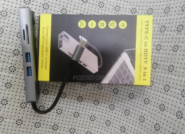 Usb Hub Type-C to HDTV 5 in 1 Adapter