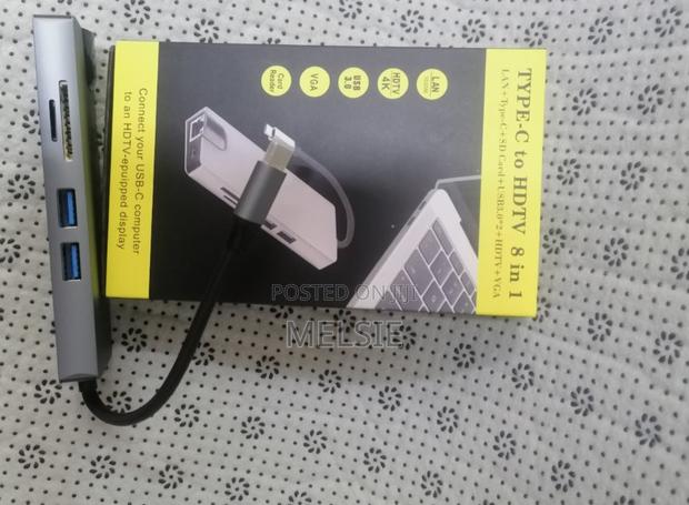 Type C to HDTV 5 in 1 Multiport Usb Hub