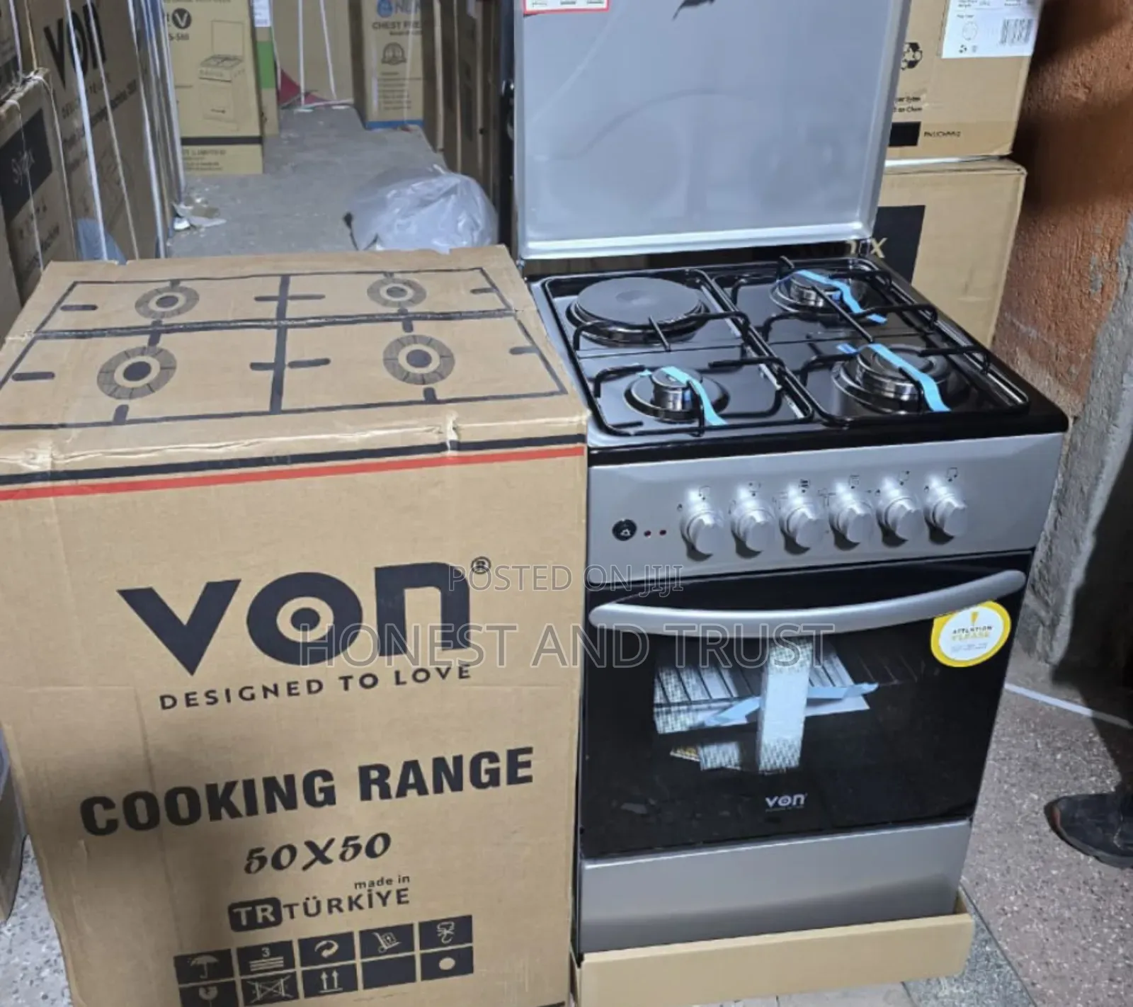 Von 50 by 50 3+1 Cooker