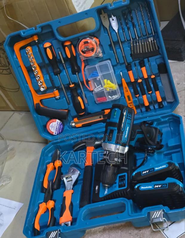 Makita 36v Cordless Drill Tool Set – All-in-One Diy Kit