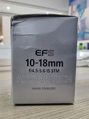 Canon Ef-S 10-18mm F/4.5-5.6 Is STM Lens (Open Box)
