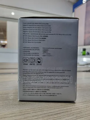 Canon Ef-S 10-18mm F/4.5-5.6 Is STM Lens (Open Box)