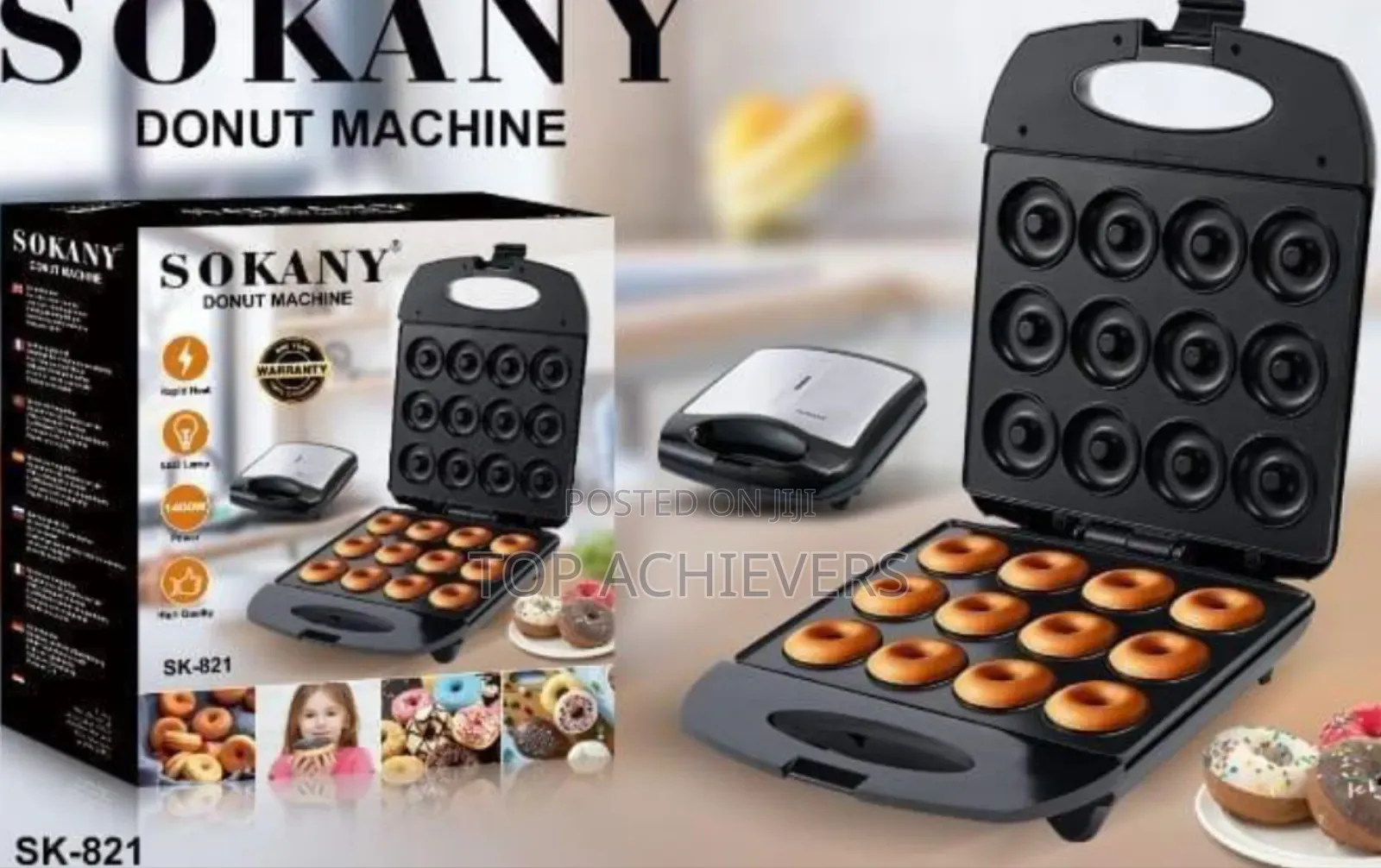 12pcs Donuts Maker Machine