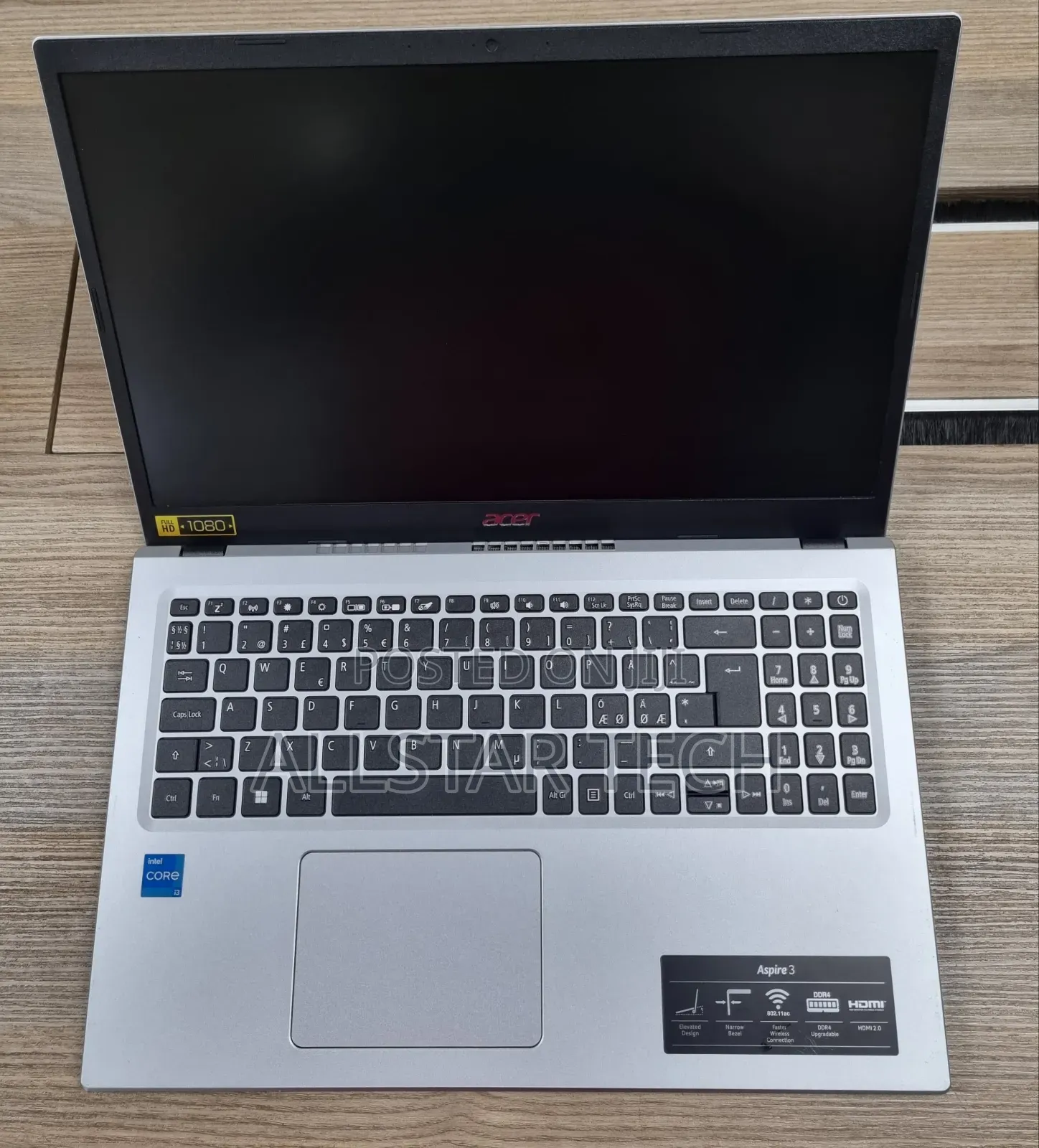 Laptop Acer Aspire 3 8GB Intel Core I3 SSD 256GB
