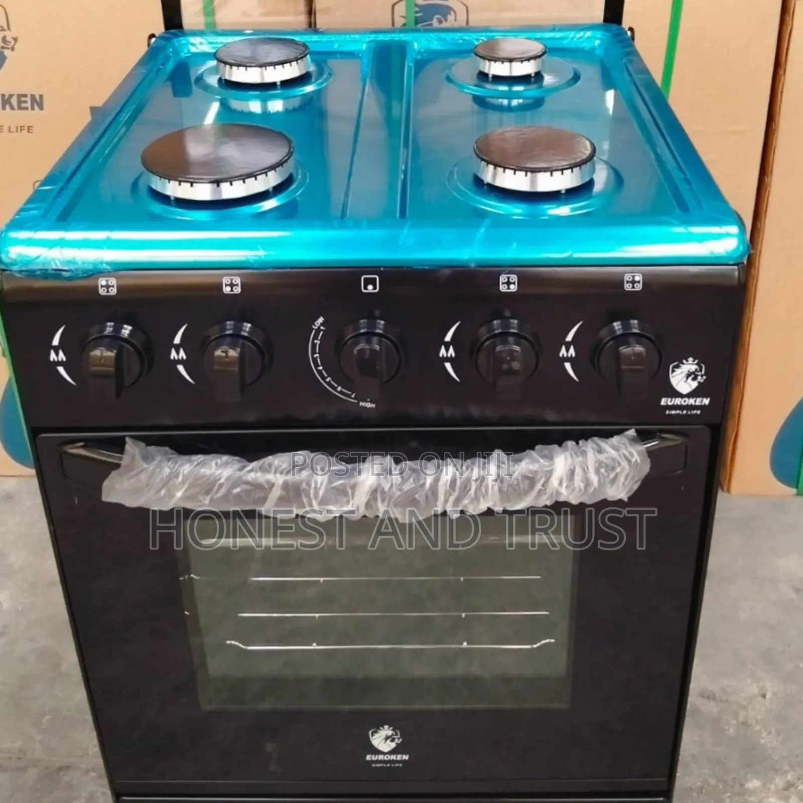 50 by 55 Full Gas Cooker Euroken