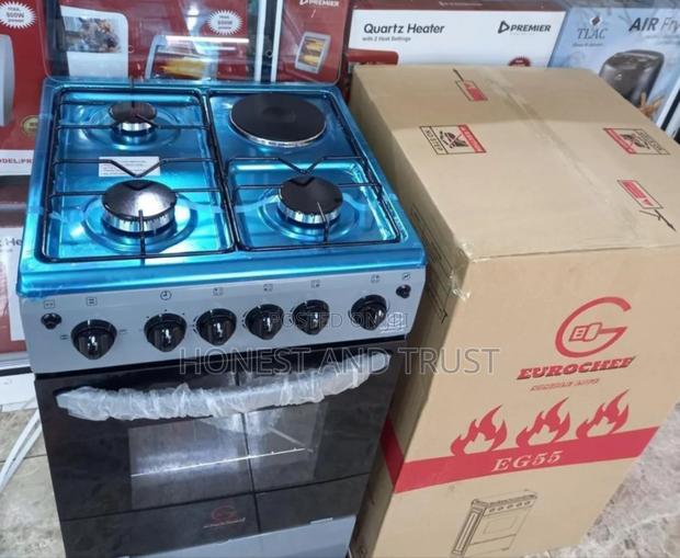 Eurochef 3+1 Cooker With Electric Oven