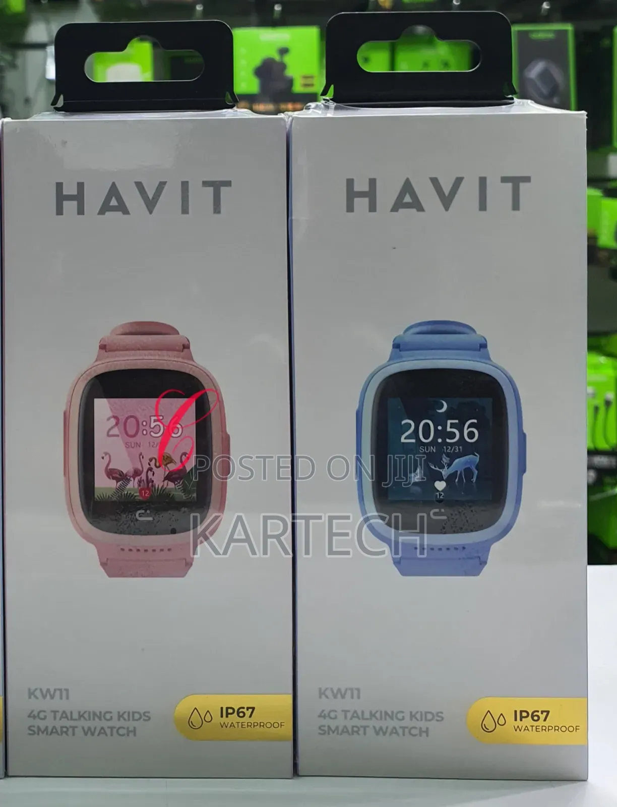 Havit Kw11 4g Talking Kids Smart Watch Gps, Wifi Positioning
