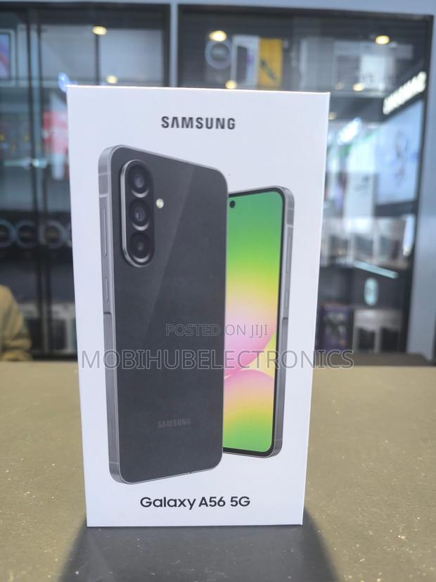 New Samsung Galaxy A56 256 GB Black - thumbnail 2