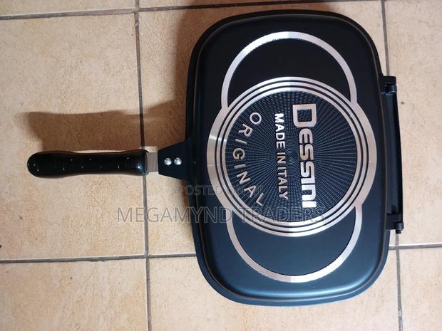 36cm Dessini Double Grill Pan/Die Casting Pan - thumbnail 5