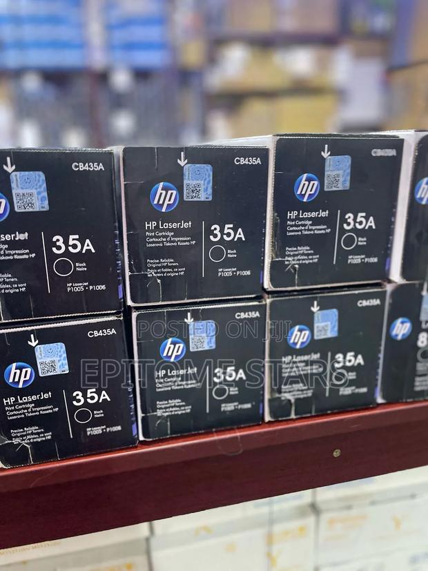 Gleaming Hp 35a Original Laserjet Toner Cartridges