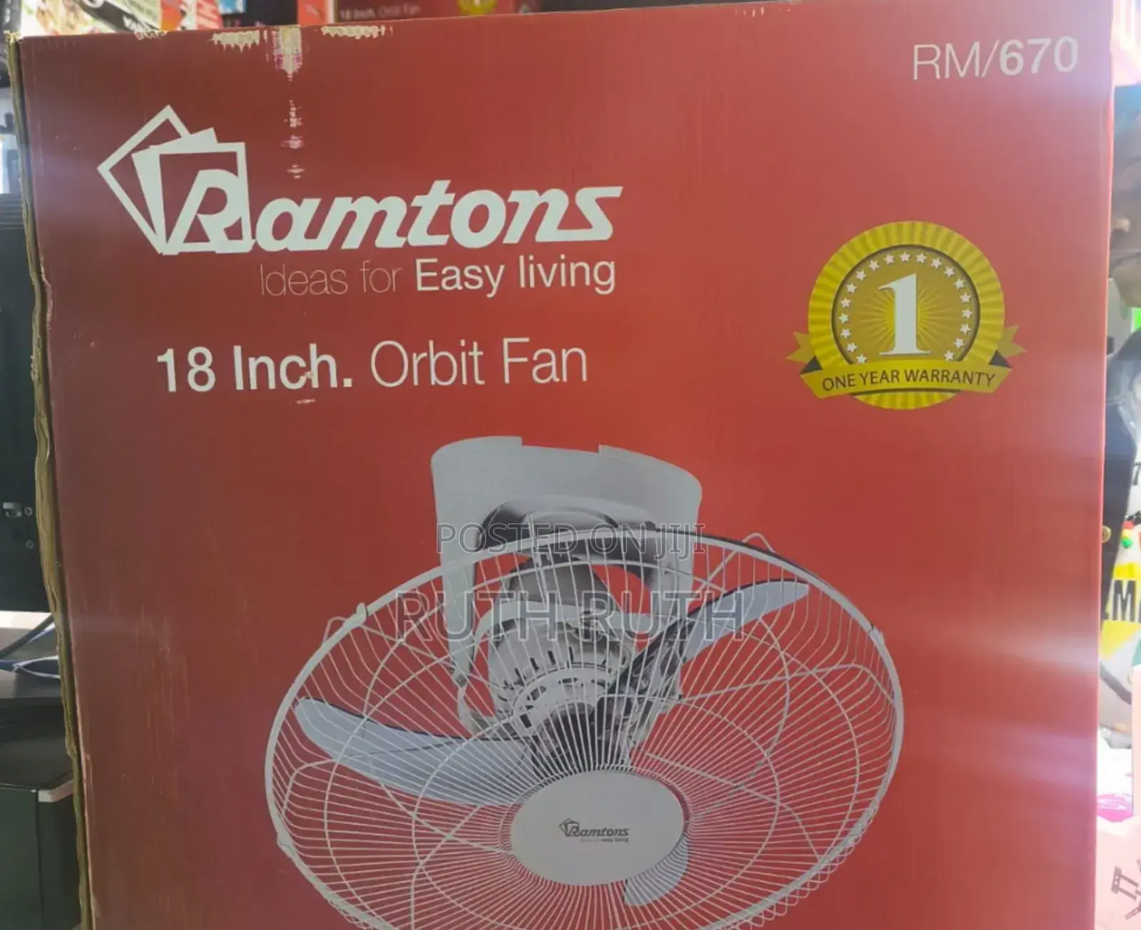 18 Inch 0rbit Fan Ramtons