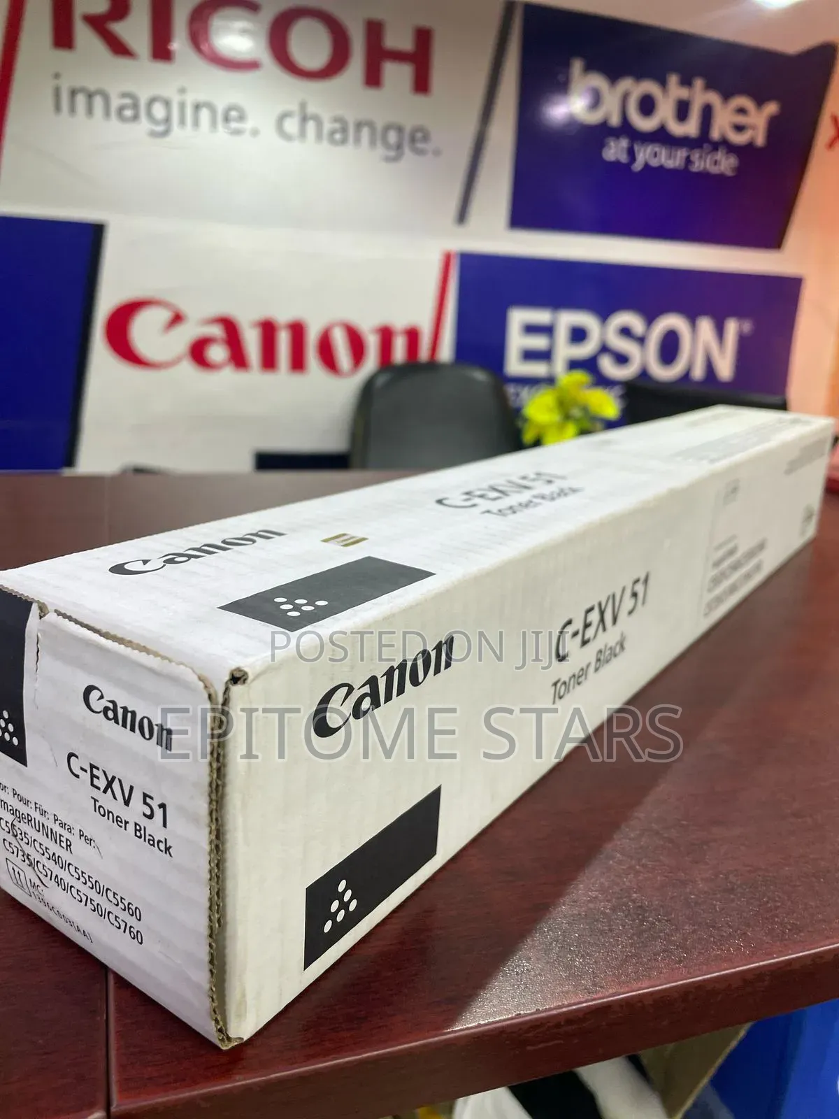 Thrilling C_exv51 Original Canon Toner Cartridge