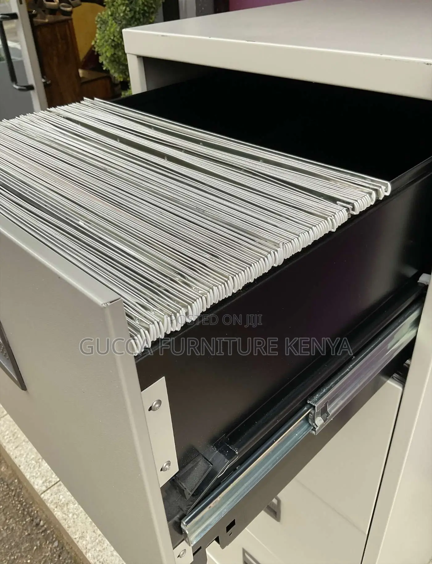 Cabinets: Classic 4 Drawer Filing Cabinet for Storage