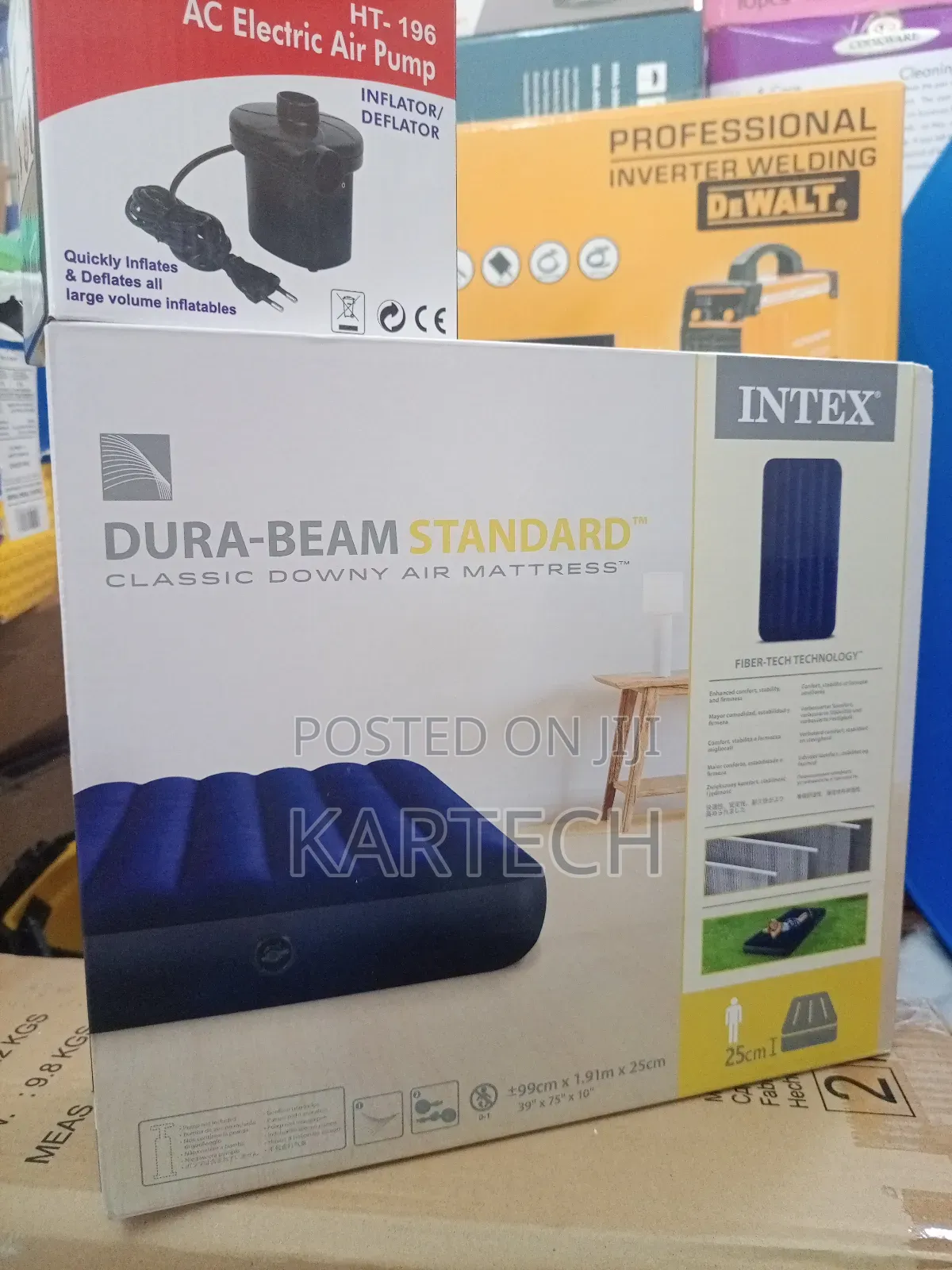 Intex 3 by 6 Dura-Beam Standard Classic Downy Air Mattress
