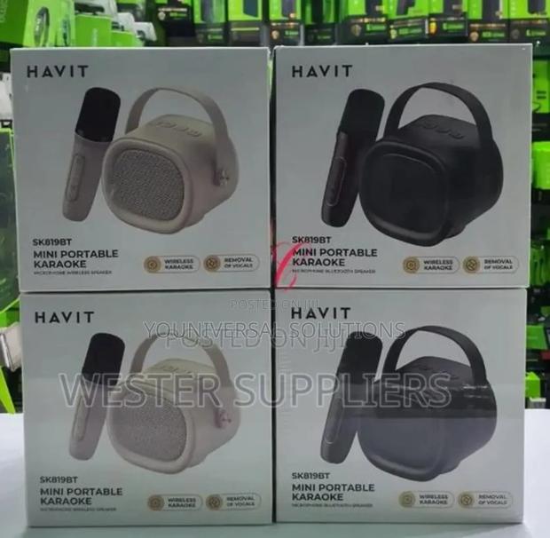 Havit Sk819bt Mini Portable Karaoke Bluetooth Speaker