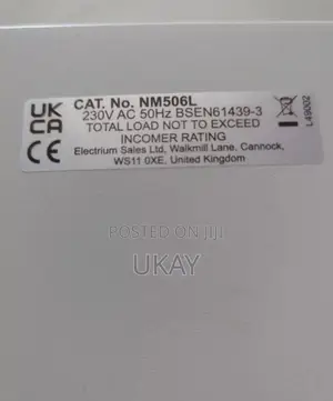 Wylex Nm506l 5 Way 100amp Main Switch.