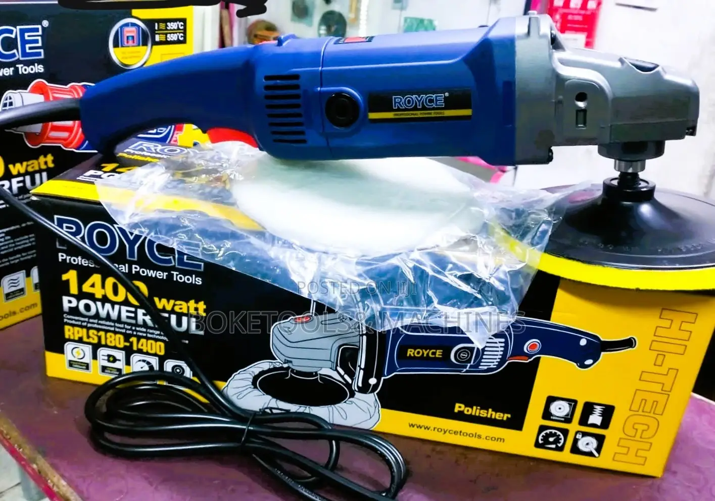 Royce Barfing Machine 
1400 Watts