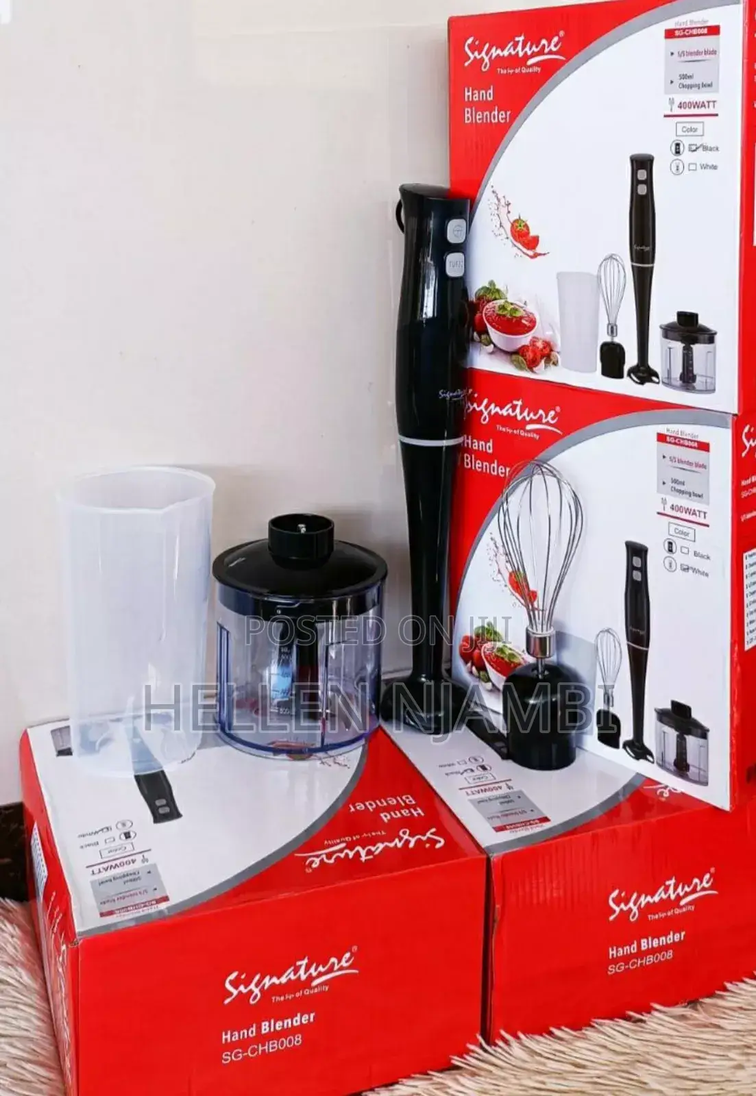 Signature 4 in 1 Hand Blender