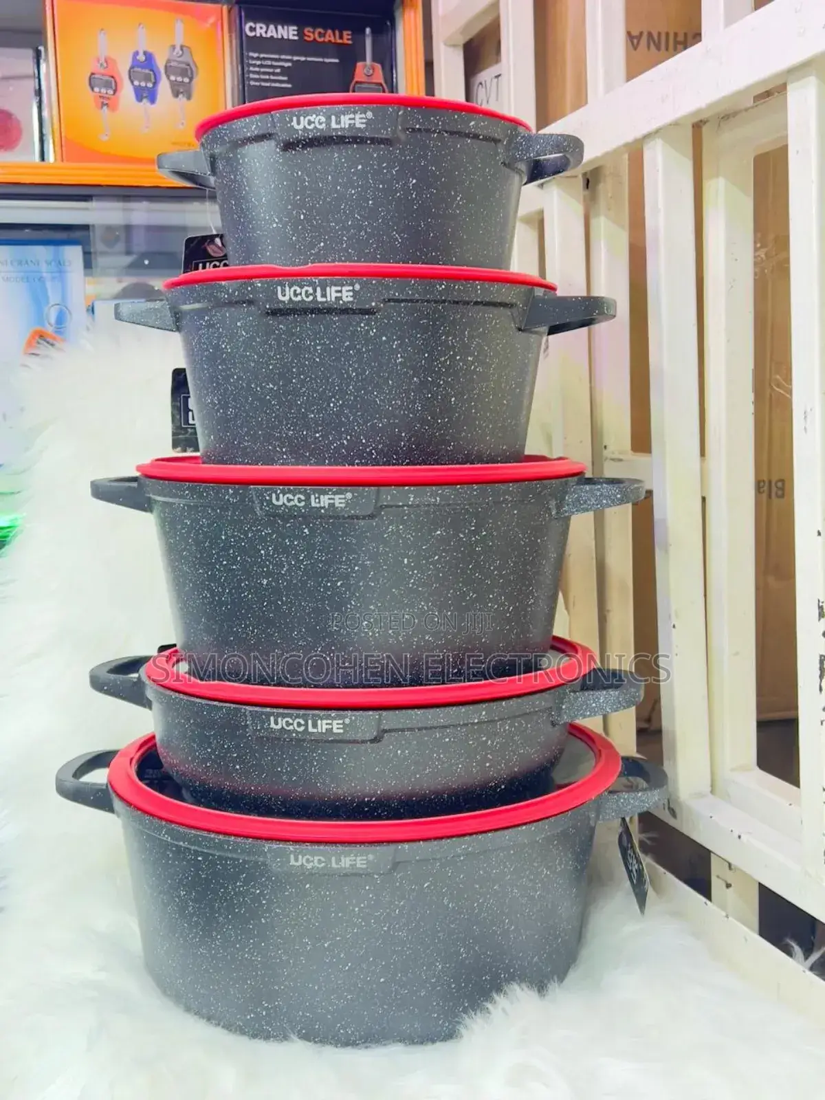 Ucc 10pcs Cookware Set