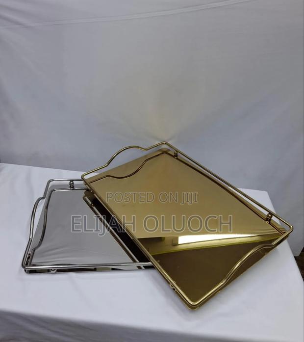 Metallic Vanity Tray