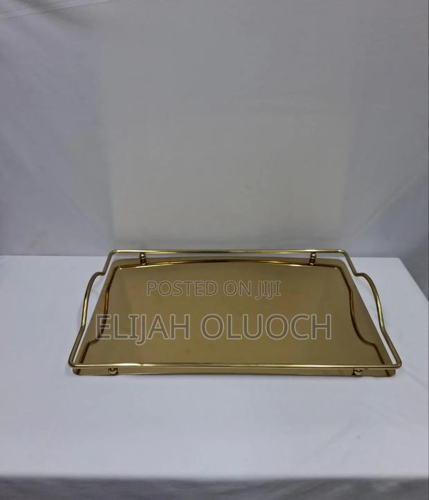 Metallic Vanity Tray - thumbnail 3