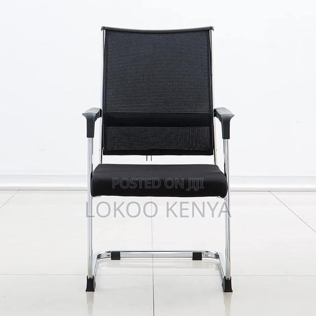 Office Chair: Chrome Office Metallic Chair