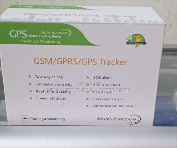 GSM/GPRS/GPS Tracker - main view