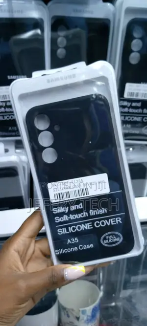 Silicone Case Microfiber Lining Cover for Samsung Galaxy A35