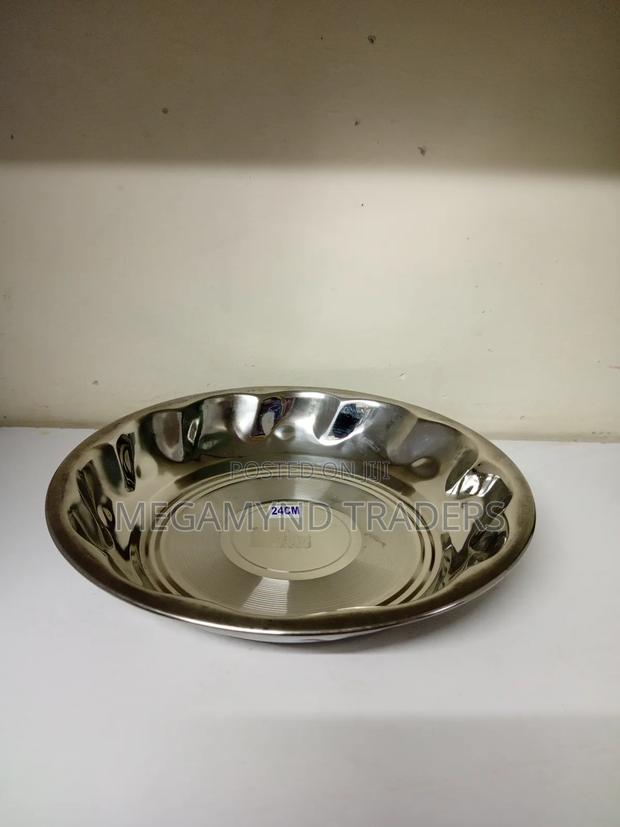 Stainless Steel Plate 24cm