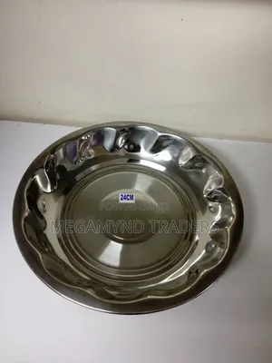 Stainless Steel Plate 24cm